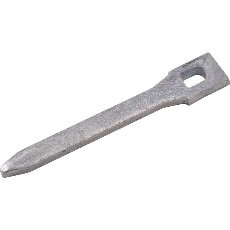 PVC HWA muurpen R2 - thermisch verzinkt 65 mm