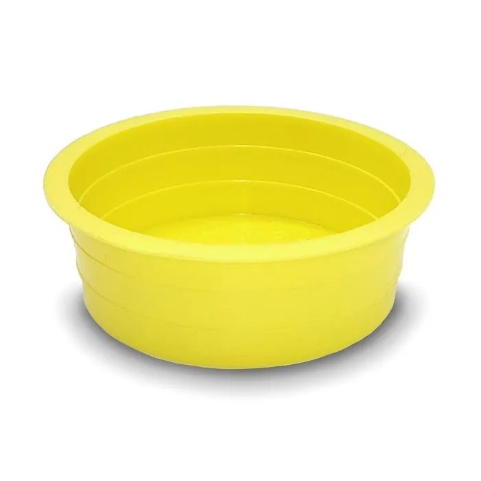 PVC speciedeksel geel 200 mm