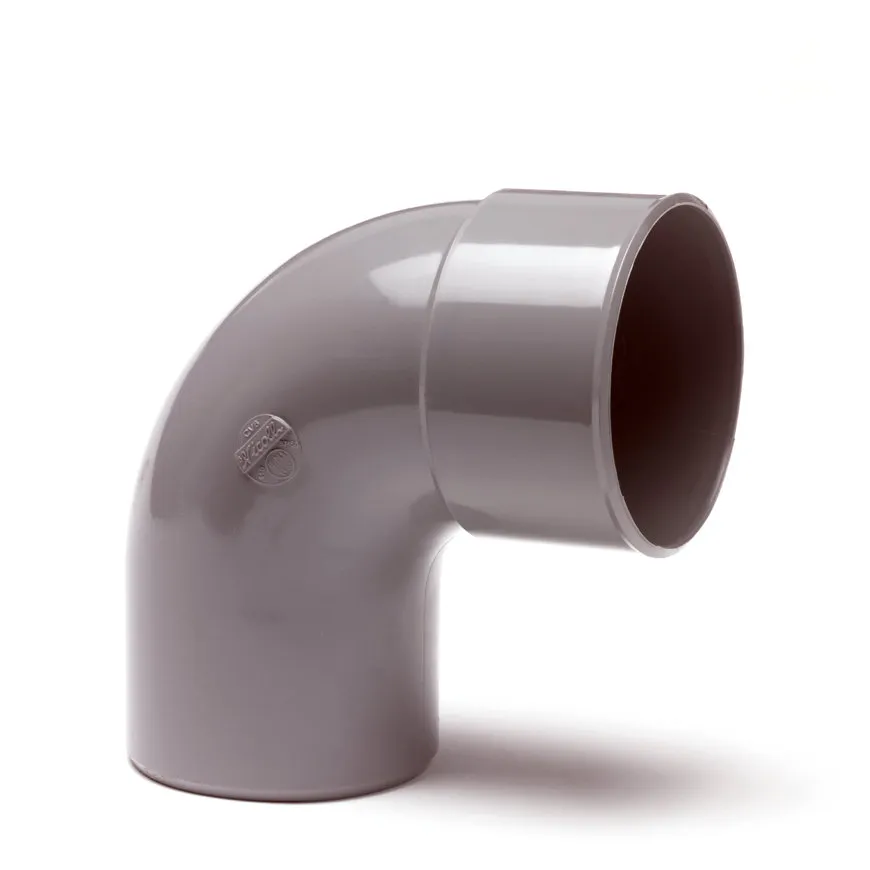 PVC bocht 88 graden 40 mm (mof/spie- lijm)