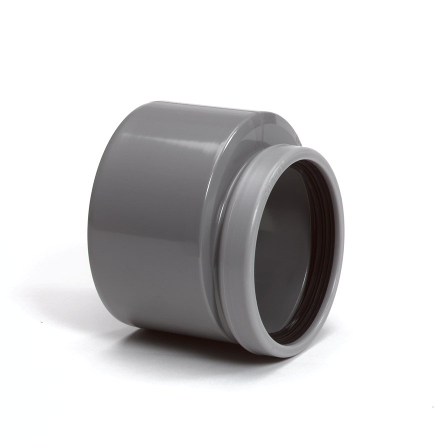 PVC verloopring excentrisch 125 x 110 mm SN4