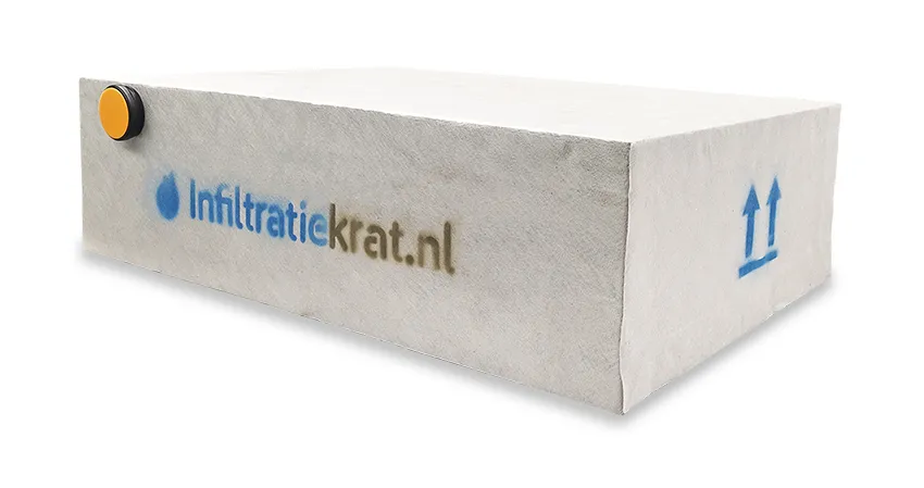 Infiltratiekrat 1300 liter standaard - 180 x 120 x 60 cm | 2 x 125 mm, ITK