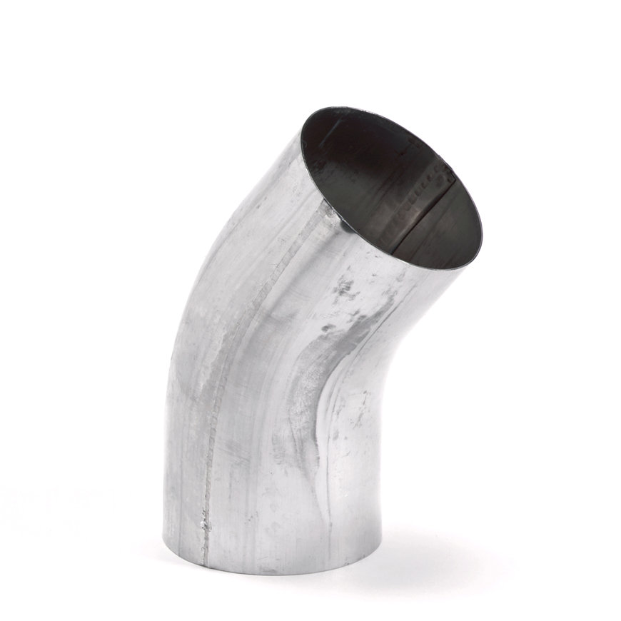 Zinken bocht 40 graden 80 mm (mof/spie)