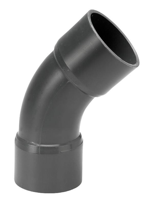 VDL PVC bocht 45 graden 40 mm PN16 - (handgevormd)