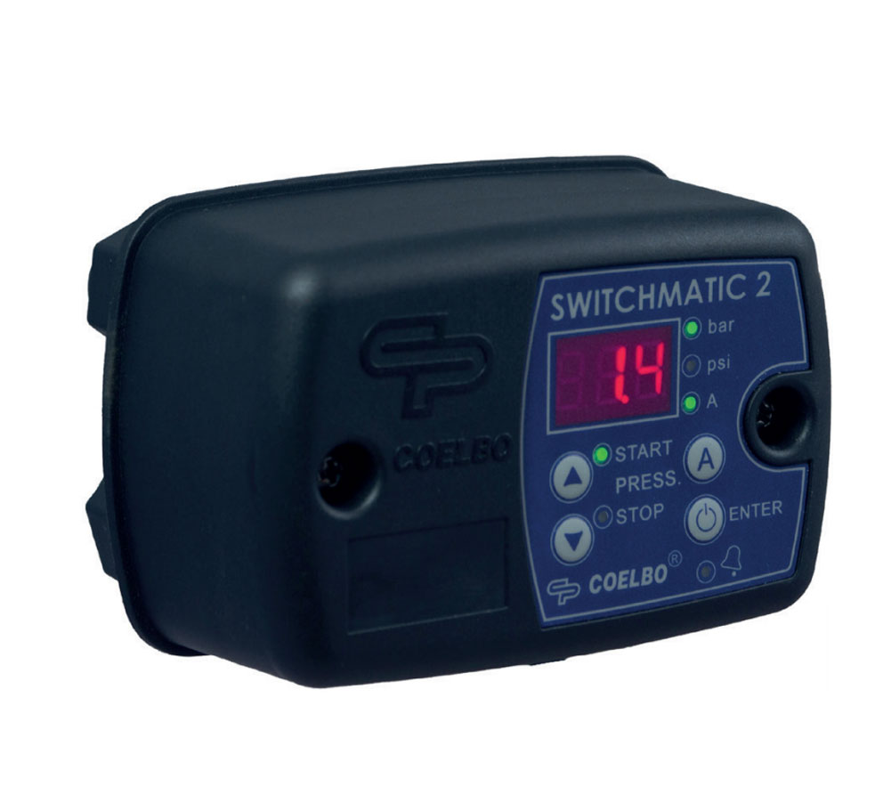 Coelbo Switchmatic 2 drukschakelaar 230V, max 2.2 kW | 3 PK