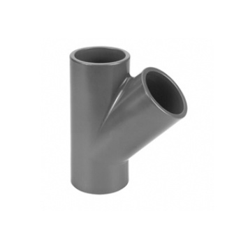 VDL PVC T-stuk 45 graden 12 mm PN16