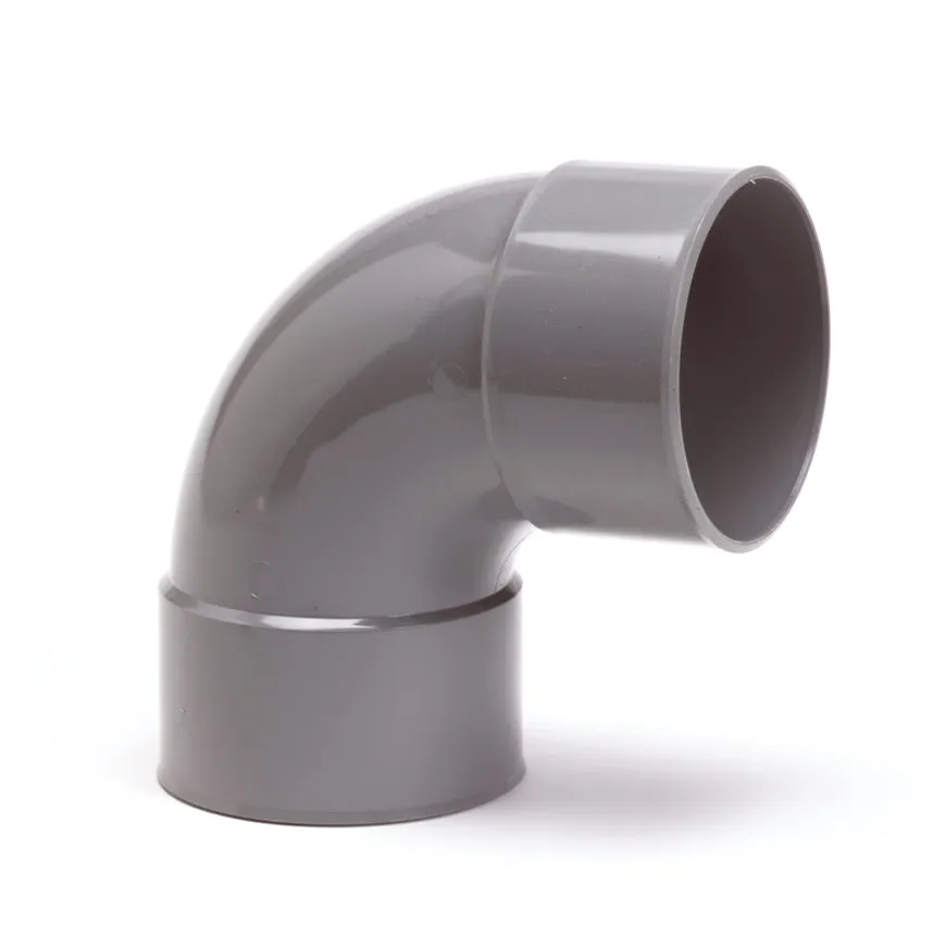 PVC HWA bocht 87,5 graden 80 mm (mof/mof) PVC HWA bocht 87,5 graden 80 mm (mof/mof)