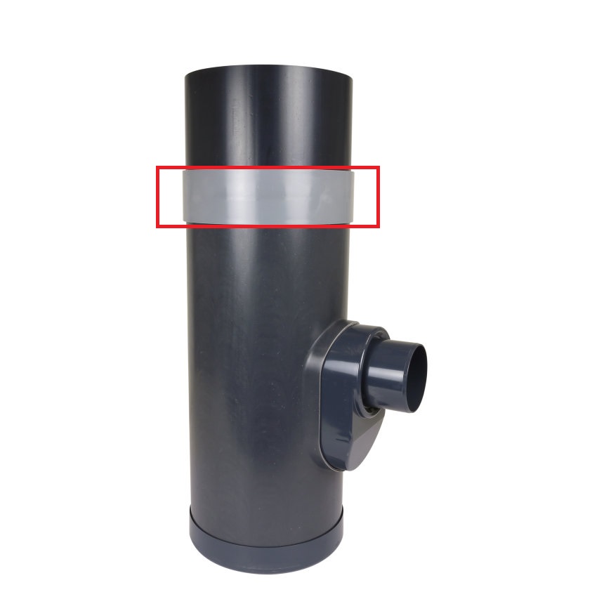 PVC stelkraag 315 mm