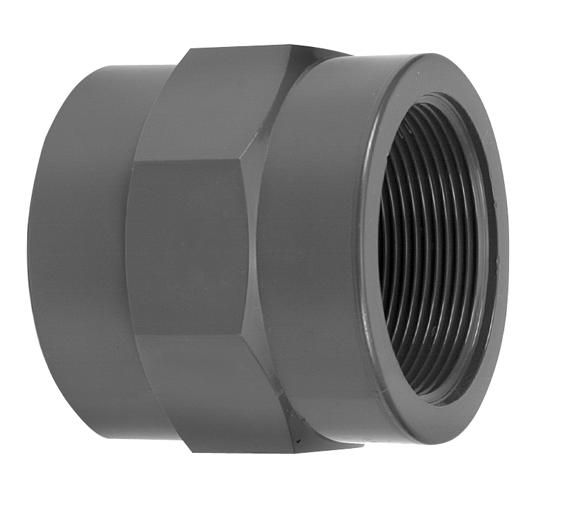 VDL PVC draadsok 1/2'' x 1/2'' PN10