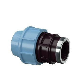 Tyleen koppeling x binnendraad 63 mm x 5/4", Unidelta