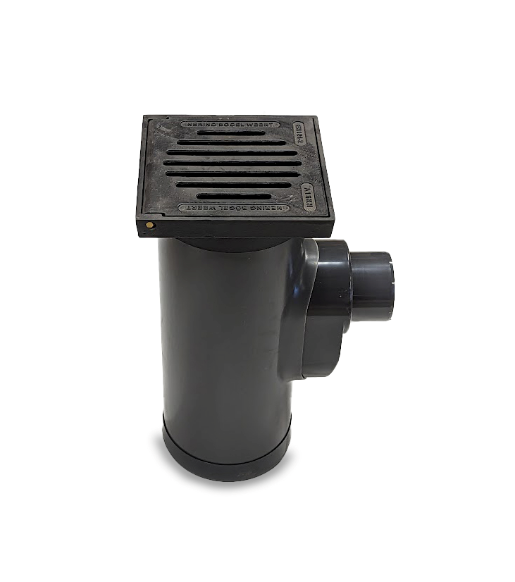 Tegelpadkolk met onderbak Ø 250 mm